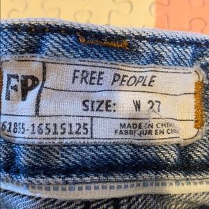 FREE PEOPLE DENIM SHORTS